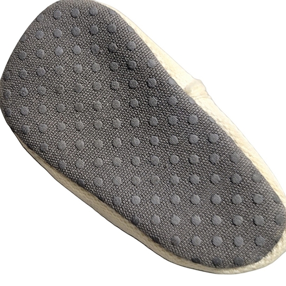 Baby Boy Cotton Lace Up Gray Slip On Boat Crib Shoes sz 2 (3-6 months) - Picture 12 of 12